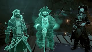 Blessing of Athena’s Fortune Cutscene  Receiving the ghost curse   Sea of Thieves [upl. by Salvatore]