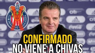 🚨ÚLTIMOS RUMORES CHIVAS  Dennis Te Kloese NO viene a Chivas [upl. by Eillek883]