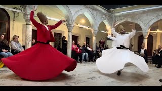 Sufi Whirling Dervishes of Istanbul  İstanbulun Sufi Semazenleri [upl. by Seve409]