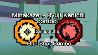 Requested Combo Minakaze  Ryuji Kenichi  Shindo Life [upl. by Godbeare376]