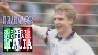 ALL the Goals amp News from 03rd April 1993 FULL Highlights  Gazzetta Football Italia Rewind [upl. by Silrac707]