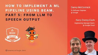 How to Implement a ML pipeline using Beam Part 5  Beam College 2024 [upl. by Bowles]