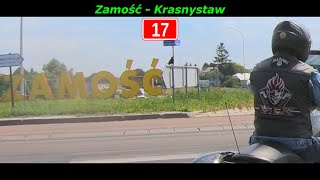 DK17 Zamość  Krasnystaw ●2021● [upl. by Kinnard]