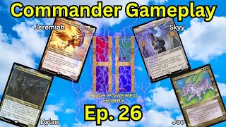 Commander Gameplay Ep26 Phelddagrif group hug v Wilhelt the Rotcleaver v Giada v Aurelia MTG EDH [upl. by Ahsoik422]