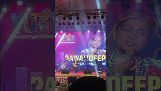 Pawandeep rajan live performance at yuva mahotsav 2024 viralvideos singing yuvamahotsav [upl. by Ardnos]