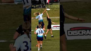 Caroline Stone to Kennedy McCarthy for the goal at the 2023 USA Ultimate DI College Championships [upl. by Aillil]