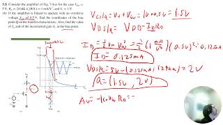 Problem 75 Microelectronic Circuits 8th Edition SedraSmith [upl. by Deirdre346]