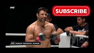 One Champion Marcus almeida vs Amir aliakbari fypシ゚viral onechampionship [upl. by Eednahs]