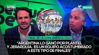 ARGENTINA le ganó 10 a COLOMBIA y es el BICAMPEÓN de la COPA AMÉRICA  DESPUÉS DE TODO ⚽🎙️ [upl. by Fabron]