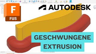 Extrusion an Biegung Zuschauer Frage Fusion Tutorial [upl. by Geiger]