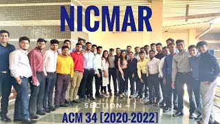 NICMAR  ACM 34  Batch of 20202022  Best 2 Months of my life❤️‍🔥✨ [upl. by Carrick]