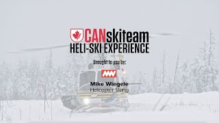 CANskiteam HeliSki Experience [upl. by Story]