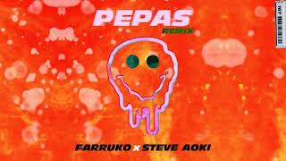 Farruko amp Steve Aoki  Pepas Steve Aoki Remix  Audio [upl. by Enayd11]