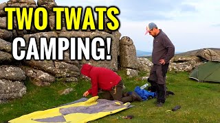 Hilarious WILD CAMPING Adventure On DARTMOOR  Naturehike Vik amp Cloud Up 2 Budget Tents [upl. by Favian14]