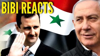 Benjamin Nethanyahu Reacts To Bashar Al Assads Humiliating Defeat 🇸🇾 syria [upl. by Ahseniuq]