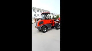 How to driving Everun brand ER series mini wheel loader [upl. by Keller]