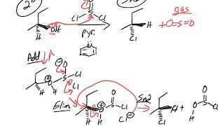 Activation of Alcohols Reactions with SOCl2 [upl. by Schramke]