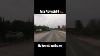 Ruta Provincial 6 Rio Negro Argentina 🇦🇷 travel viaje cultura [upl. by Ardnahc86]