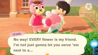 Animal crossing New Horizon  Flower Is My Friend GameSam Edit [upl. by Anilave]