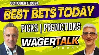 Free Best Bets and Expert Sports Picks  WagerTalk Today  MLB Playoffs Picks  NHL amp NFL  10124 [upl. by Lehcin136]