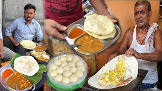 This Shop Is Famous For Baby Naan amp South Indian Food At North Kolkata । Indian Street Food [upl. by Aerdua]