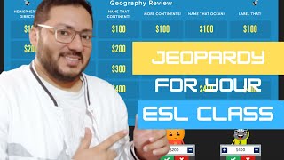 How to Play JEOPARDY in your ESL Class [upl. by Dream]