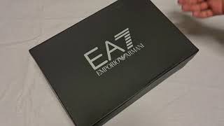 EA7 EMPORIO ARMANI MESH RUNNERS UNBOXING AND ON FOOT REVIEW [upl. by Ahseat]