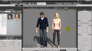 3DXchange5 Tutorial  Refining Motions with the 3DXchange to iClone AppLink [upl. by Hgielak]