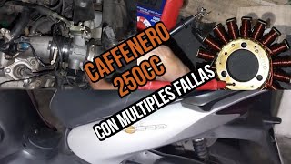 Benelli Caffenero 250cc con varios problemas [upl. by Ainehta572]