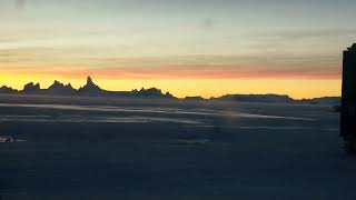 Twilight over ulvetanna peak antarctica 1080p [upl. by Carolyn859]