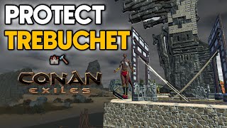 Master the Trebuchet Securing Your Base Without a Maproom in Isle of Siptah Conan Exiles Base Tips [upl. by Macintosh529]