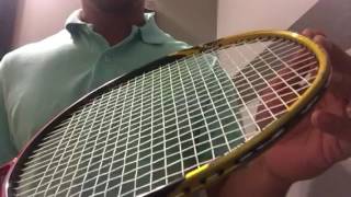 Yonex Armortec 700 String Sound Check 23 x 25 lbs [upl. by Mailiw]