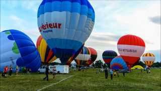 Gatineau Balloon Festival  Montgolfieres de Gatineau 2013 HD 1080p  Time Lapse [upl. by Zima771]