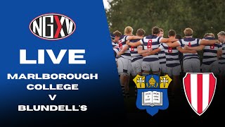 LIVE RUGBY MARLBOROUGH COLLEGE V BLUNDELLS  U18 SCHOOLS CUP QUARTER FINAL [upl. by Telfer533]