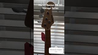 Harley Benton PB50 Vintage Series harleybenton bassguitar [upl. by Oona]