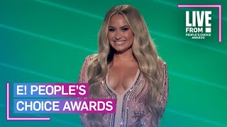 Demi Lovatos 2020 Peoples Choice Awards Opening Monologue  E People’s Choice Awards [upl. by Gitlow]