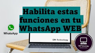 Configuraciones de privacidad en WhatsApp WEB [upl. by Zul921]