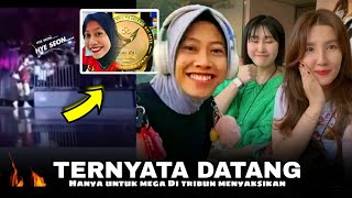 MELIHAT DRI TRIBUNquot Saksi mega angkat piala 3 sahabat datang🔴Di sambut Meria ini kah✅update voli [upl. by Jueta704]