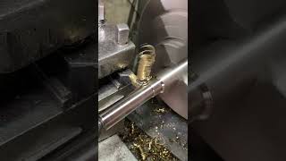 Hard shaft cutting process in lathe machine in machinist workshop hardwork youtubeshorts cnc [upl. by Olracnaig126]