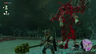 Defeating the ARMOURED LYNEL in the DEPTHS  Zelda TOTK [upl. by Mehala]