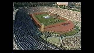 Roma 1987 Cerimonia di apertura Mondiali di Atletica  Pinocchio [upl. by Acus]