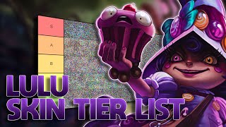 TIER LIST DAS SKINS DA LULU MUITO ROXO [upl. by Libby]