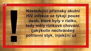 Obvyklé příznaky akutní HIV infekce [upl. by Lledniw]