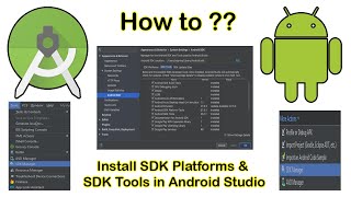 Latest How to Install SDK Platforms amp SDK Tools in Android Studio  Android Studio tuto [upl. by Nasah]