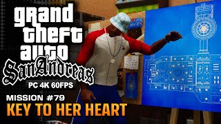 GTA San Andreas Definitive Edition  Mission 79  Key to her Heart [upl. by Isyed928]