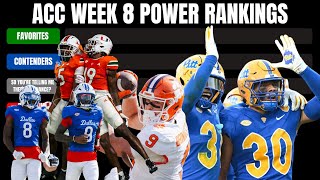 Week 8 ACC Power Rankings  Tier List Ranking  Can SMU Win the Conference [upl. by Zalucki]