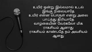 innisai paadi varum karaoke with lyrics in tamilTamil songs karaoke with lyrics black screen [upl. by Wilow]