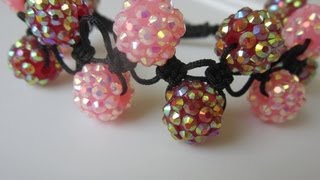 Shamballa Bracelet DIY [upl. by Dareen380]