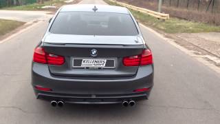 Kelleners Sport F30 328i exhaust Sound [upl. by Punke]