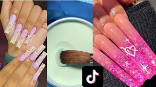 Tiktok Acrylic Nails Storytime Compilation 🔥 [upl. by Alysoun]